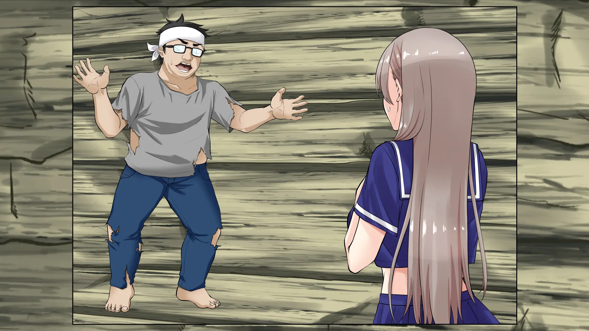 JK Gradol To Mujintou De Namapako! ~Sounan Shita Shima De Futari Dake No Seikatsu, Gaman Dekizu Ni Yarimakuri~ | JK 그라돌과 무인도에서 노콘섹스! ~조난당한 섬에서 둘만의 생활 참지 못하고 마구 해대기~